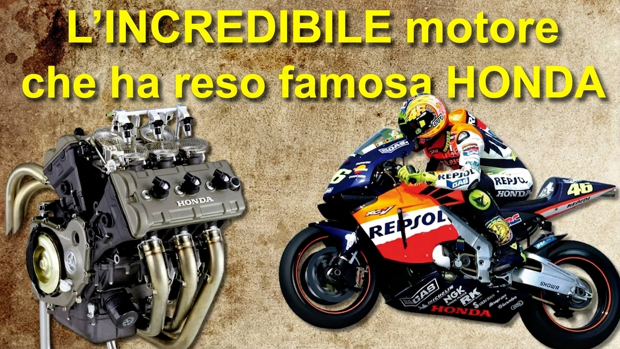 Il motore V5 che ha reso Honda leggendaria