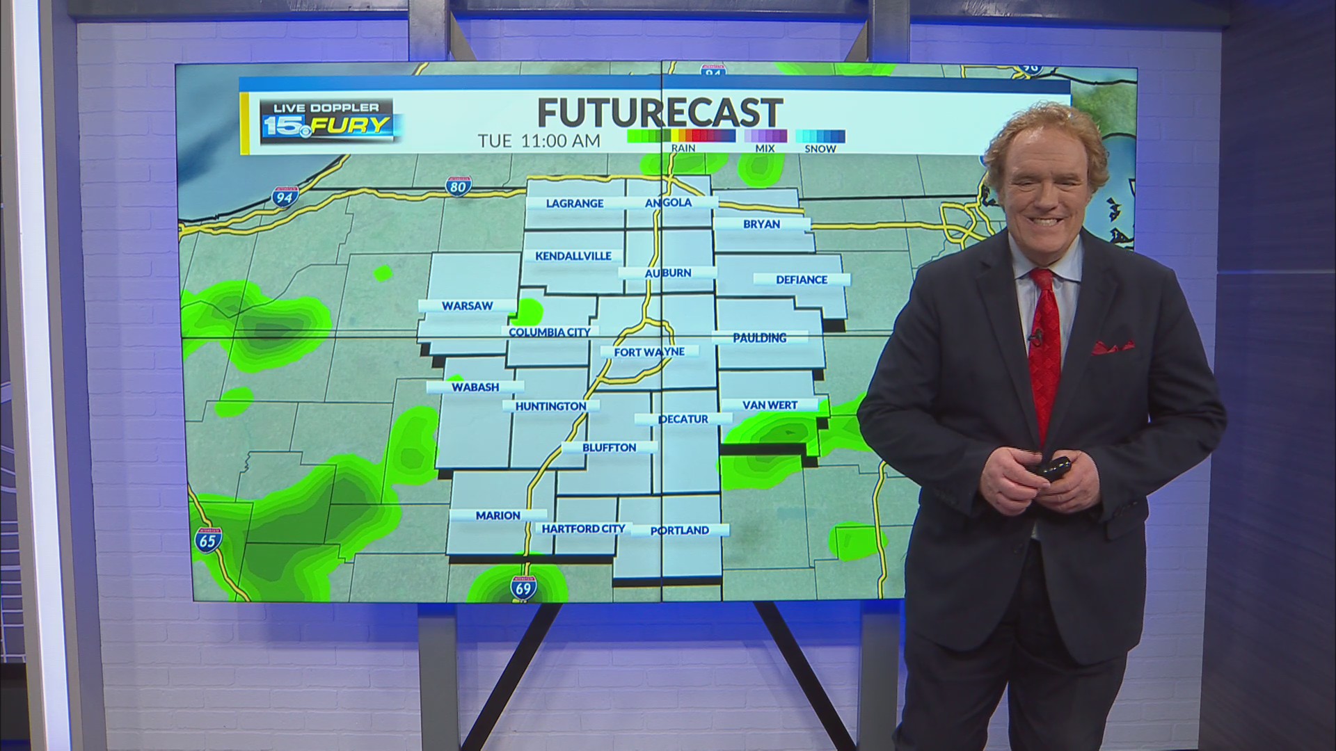 Cooler temps and more rain on the way