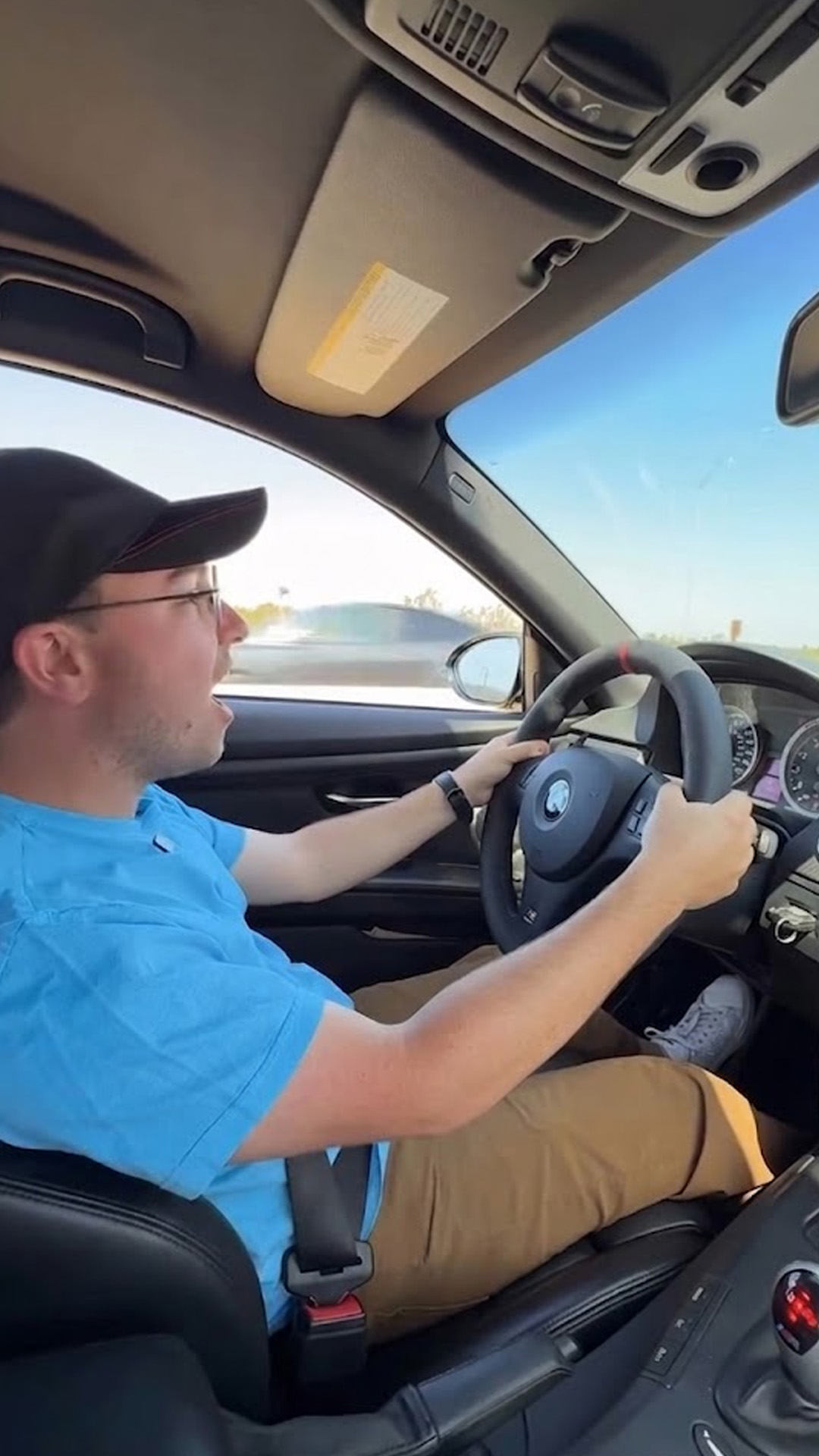 Driving BMW E92 M3 Surprising Performance and Aggressive Engine Sound