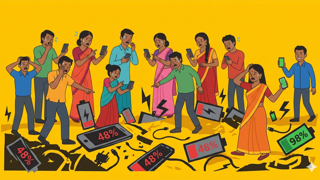 750 million smartphone users in India share one common fear: 'Battery ...