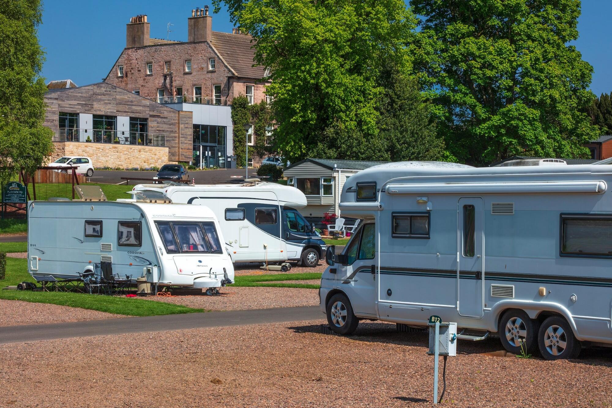 Practical Caravan Best Site Open All Year award for Ord House Country Park