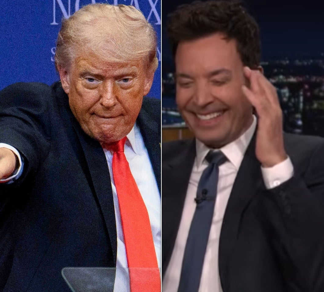 'What?' Jimmy Fallon's 'Trump or cartoon' game takes a weird turn