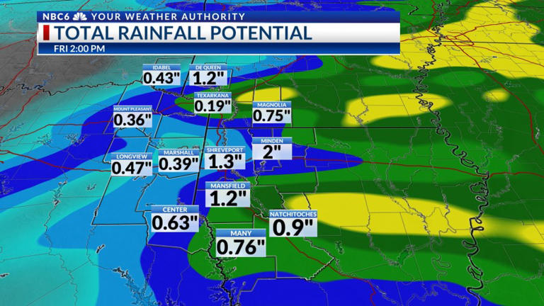 Severe thunderstorms are possible tonight and tomorrow