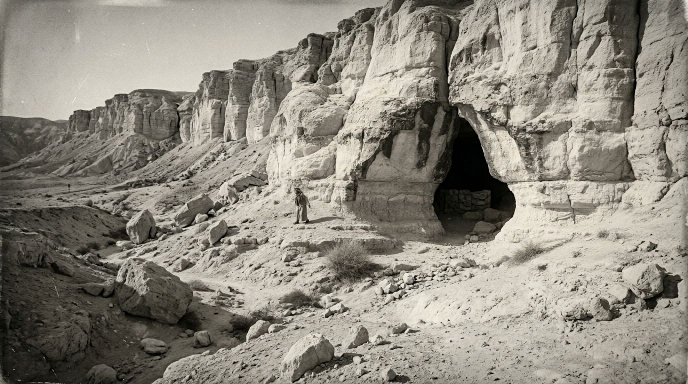 The shepherd's stone that uncovered the Dead Sea Scrolls