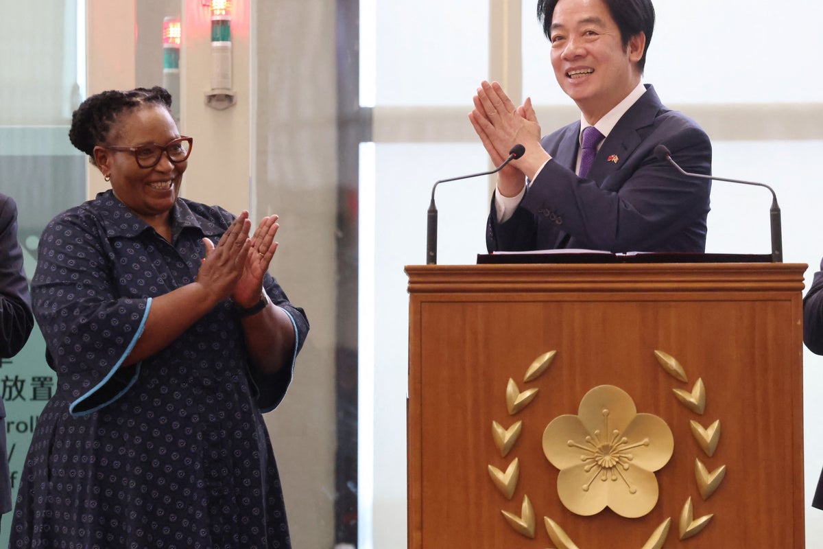 Taiwan's Lai calls state visits a 'basic right' after Eswatini trip