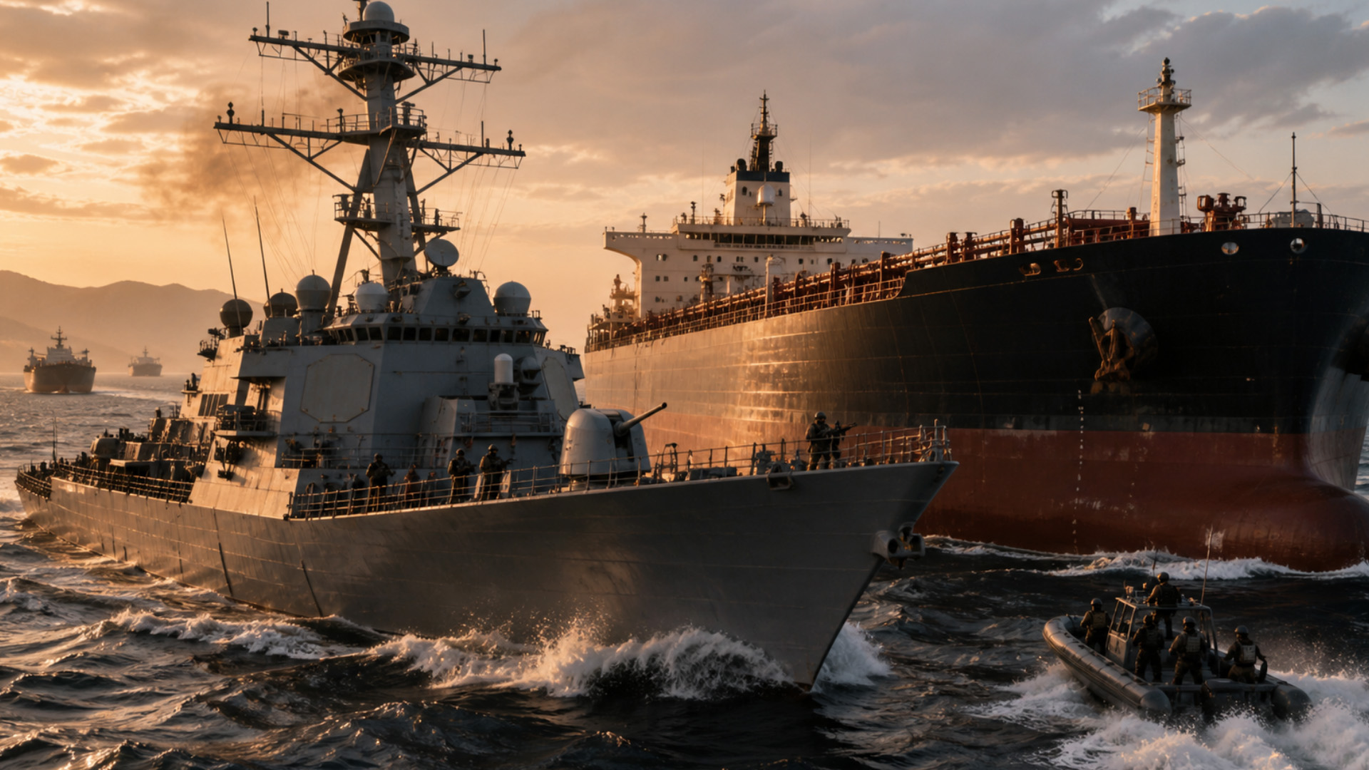 US blockade of Iran threatens global oil supply