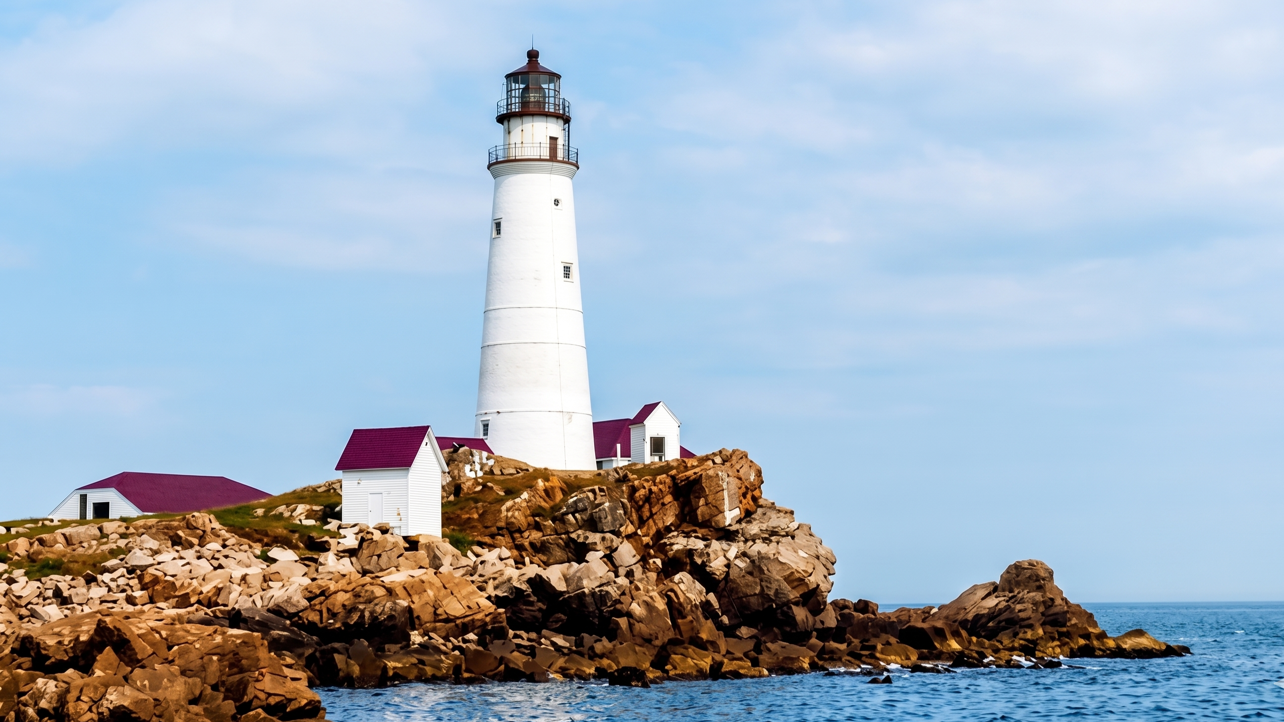 Watch a massive wave throw lighthouse keepers into the lake