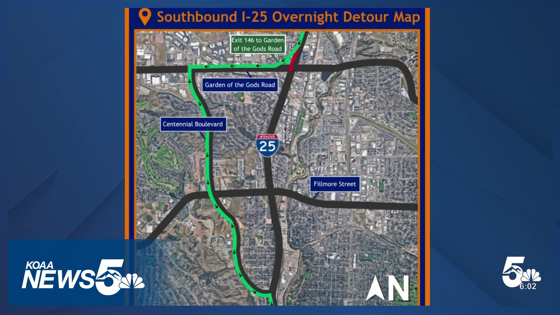 Commuter alert: What to know about this week's I-25 closures
