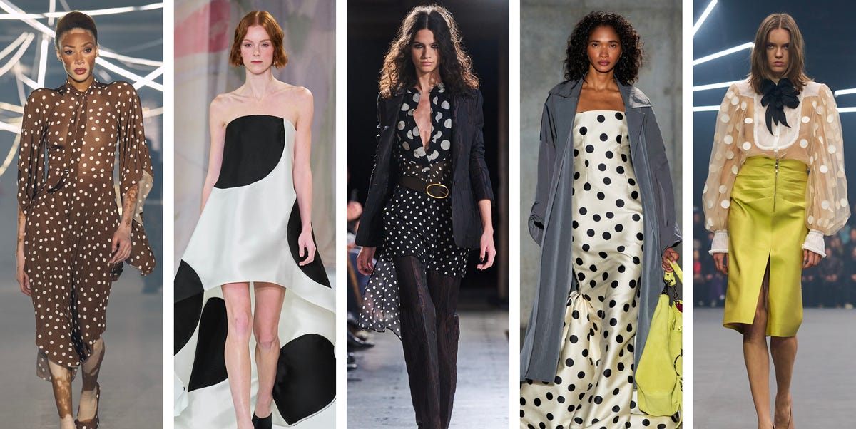 Polka dots are everywhere again: Here's how to style them
