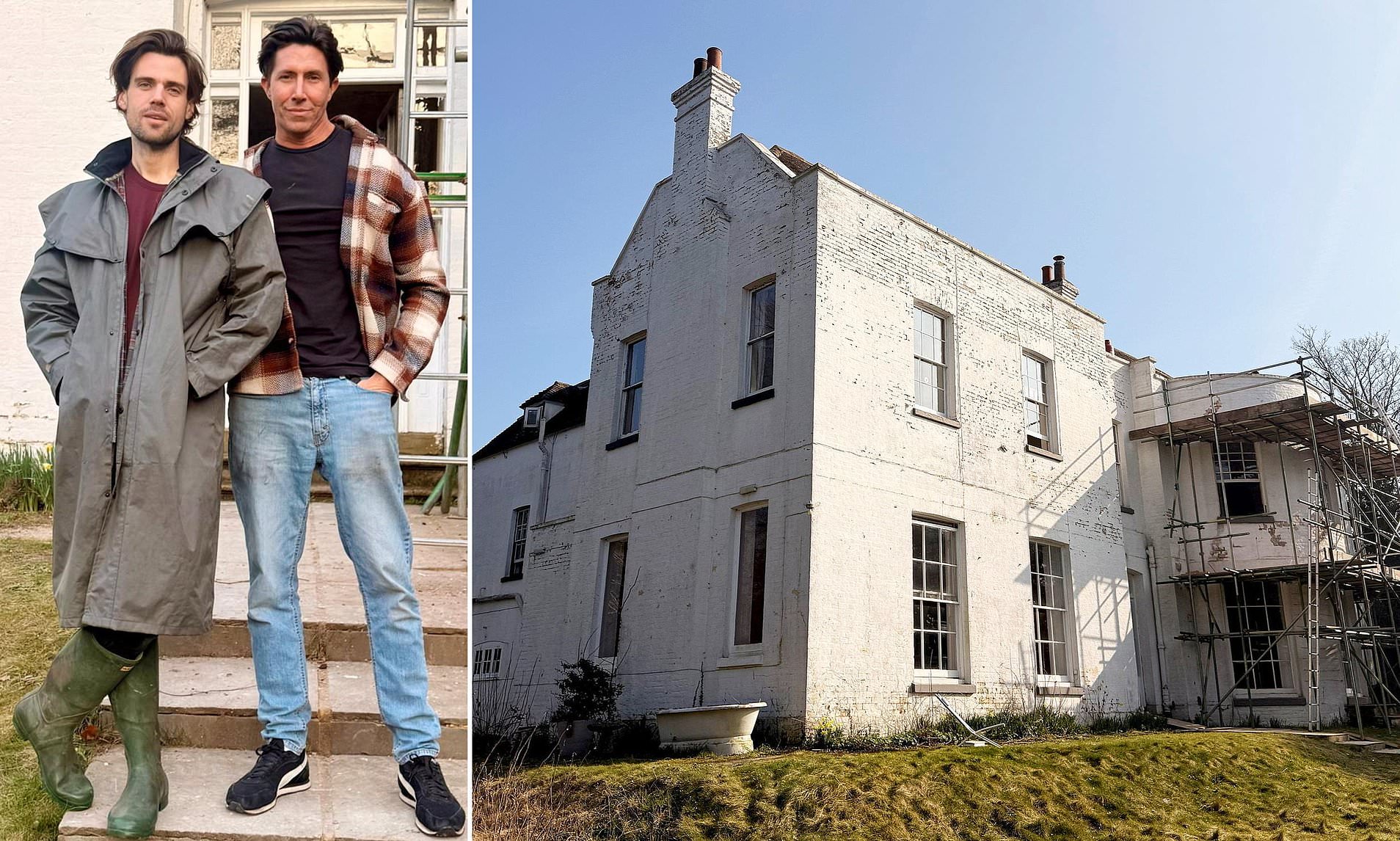 Couple who quit London for countryside learn £1m mansion they bought ...