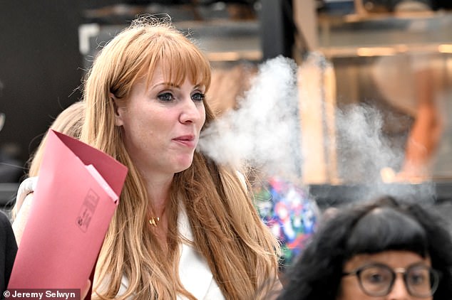 Cleaning up your act, Angela? Rayner quits vaping as she readies for  Starmer coup bid