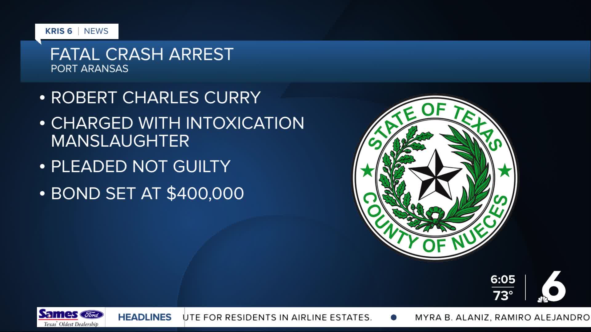 Corpus Christi man charged in August crash that killed 21-year-old ...