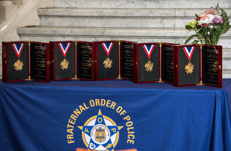 Slain York County police officers among those honored at Capitol memorial