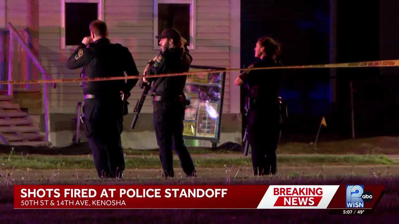 Armed suspect shot by police after 7-hour standoff in Kenosha
