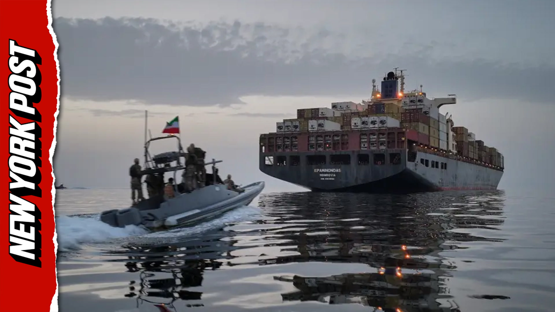 US and Iran claim strikes in the Strait of Hormuz