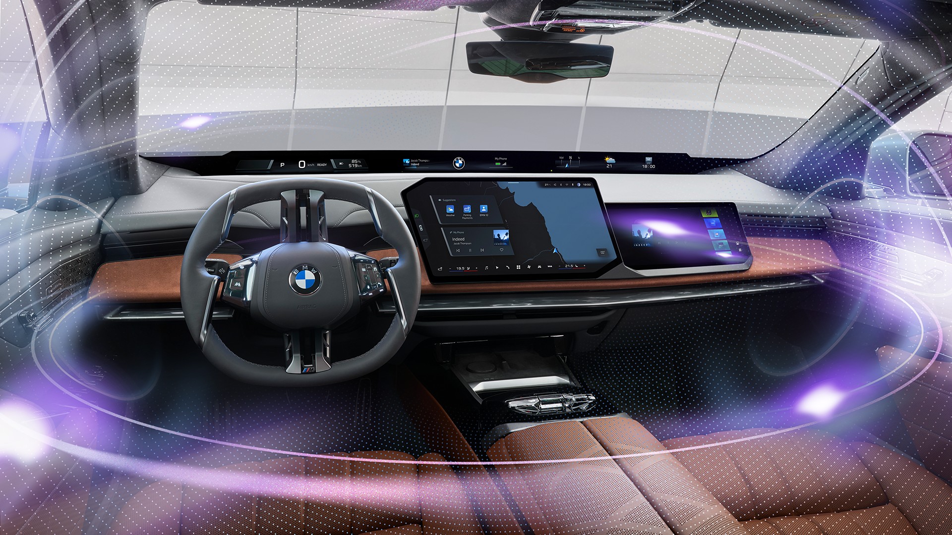 36 high-performance speakers, 1,965 watts, 3D channels: BMW new 7 ...