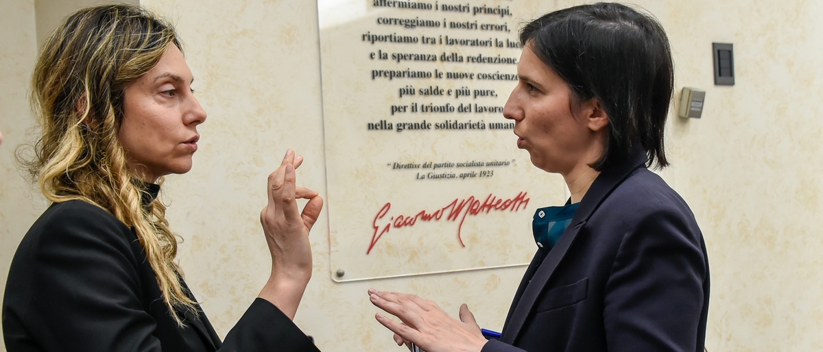Schlein: “L’addio di Madia? Dispiace. È stata la mia compagna di banco ...