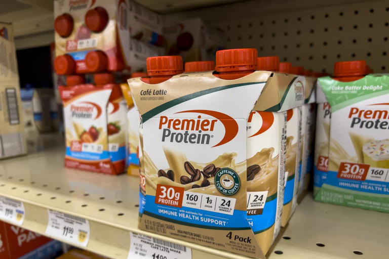 BellRing Brands stock tumbles 44%. Why the protein-shake maker is ...