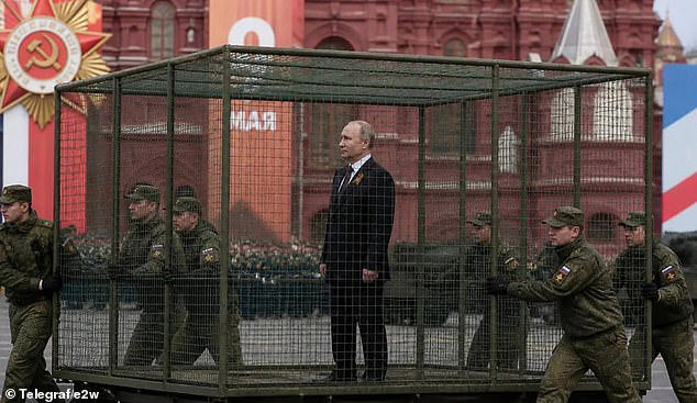 Putin is mocked with hilarious social media memes for his paranoia over ...