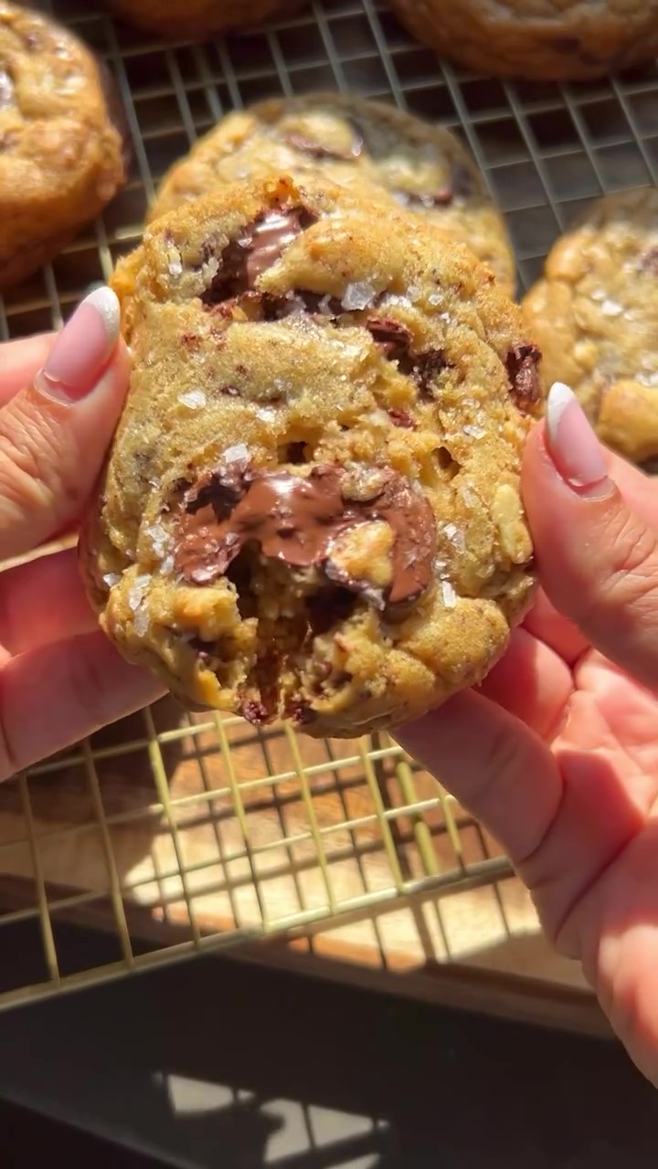 My favorite brown butter chocolate chip cookie recipe