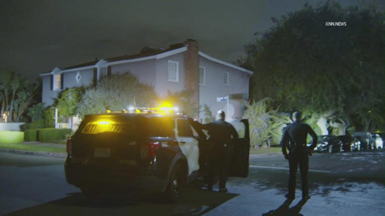 Los Angeles resident locks themselves in bathroom while house is broken ...