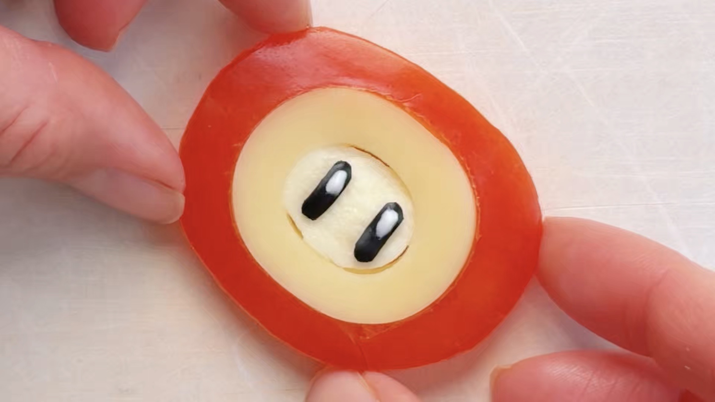Mario flower bites, fun gaming snack idea