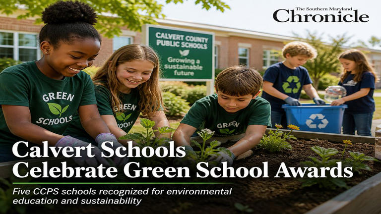 CCPS receives 2026 Maryland Green School Awards