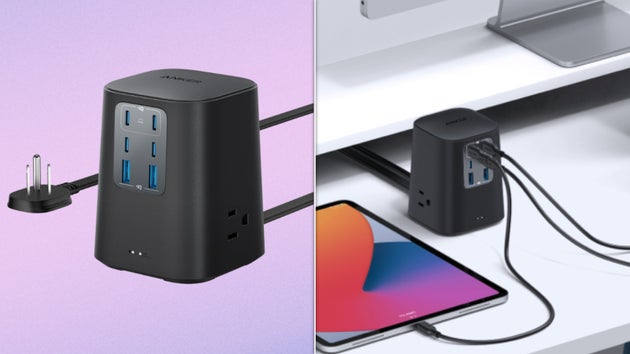 No more bulky bricks or tangled cords: This 9-outlet power hub is 15% ...