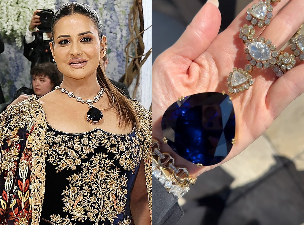 See billionaire Sudha Reddy's $15 million necklace at Met Gala 2026