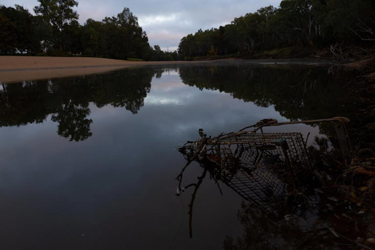 The Murrumbidgee River in Wagga Wagga.