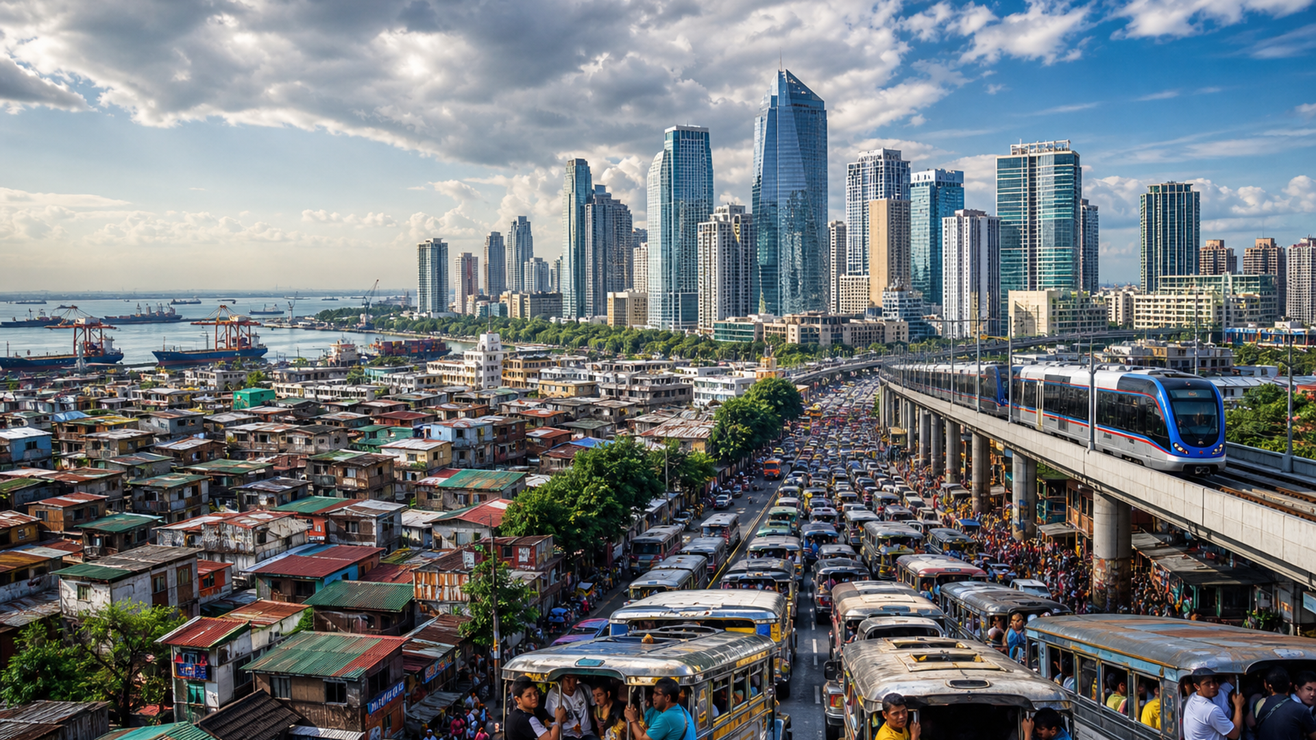 Manila: The megacity facing six types of natural disasters and a ...