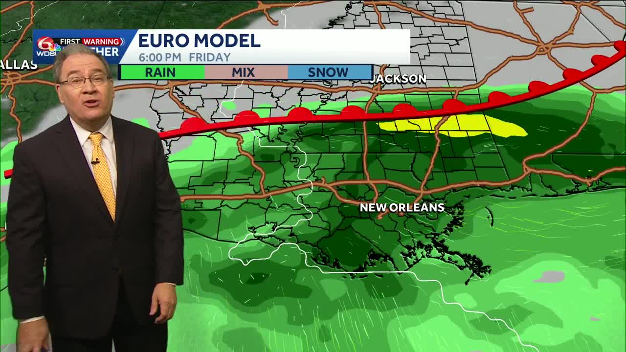 A slow-moving cold front brings changes starting Thursday