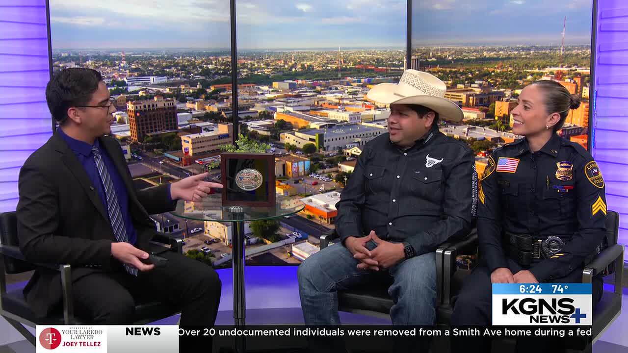 Laredo bull riding competition kicks off National Police Week