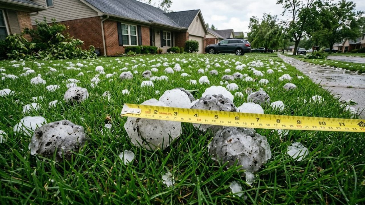Illinois sets new hail record — 6-inch stones