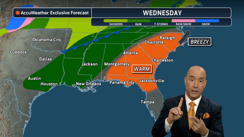 Much-needed rain on the way for some in the Southeast