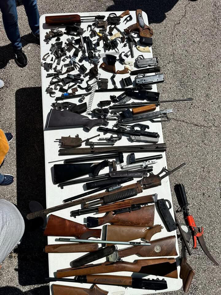 Safe gun disposal event in Stilwell collects 23 firearms