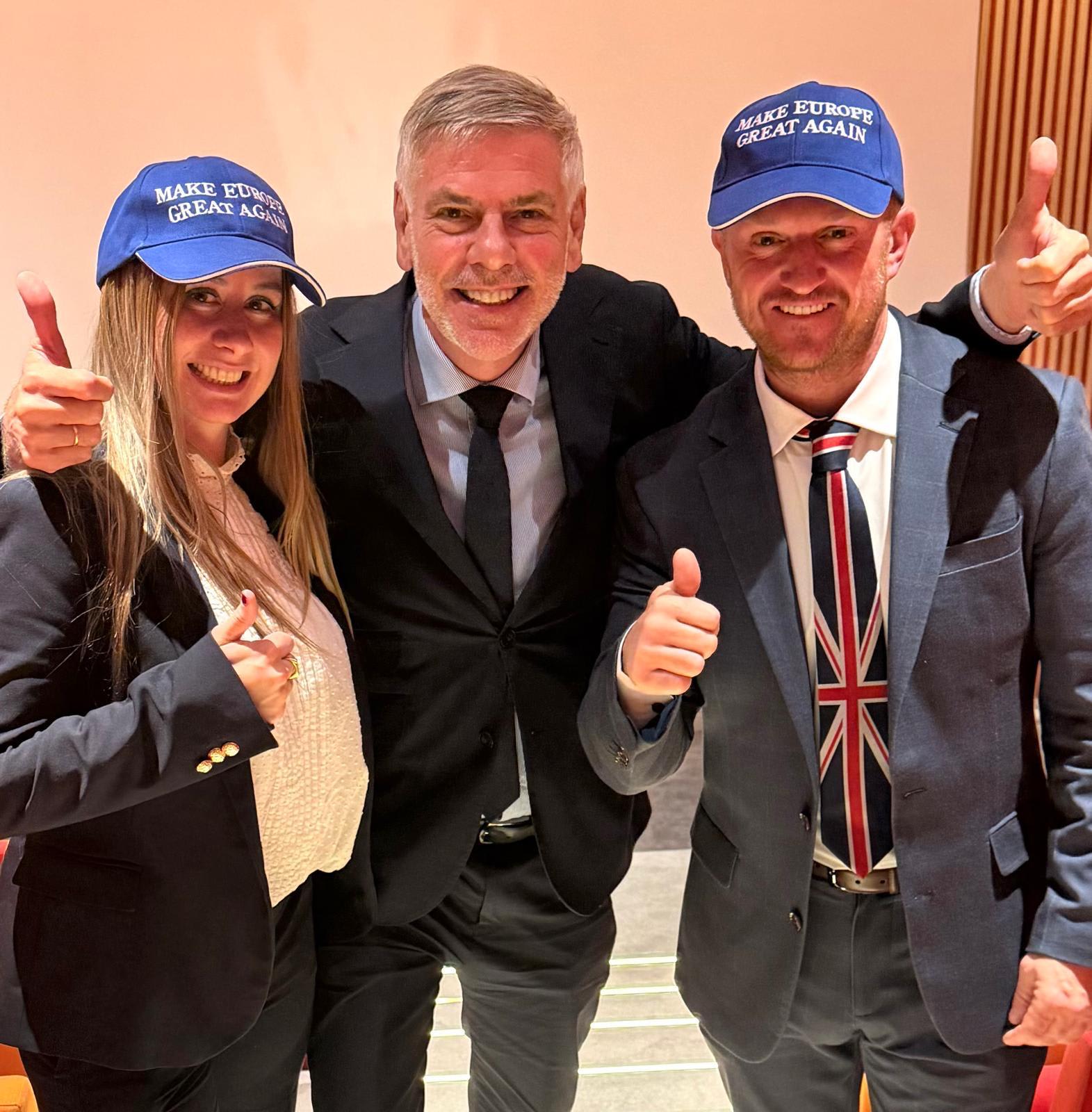 European conservative network meet in Paris ahead of London rally