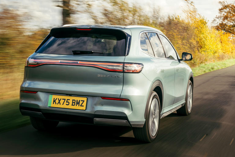 Geely EX5 review: Bargain, family-sized electric SUV has a touch of class
