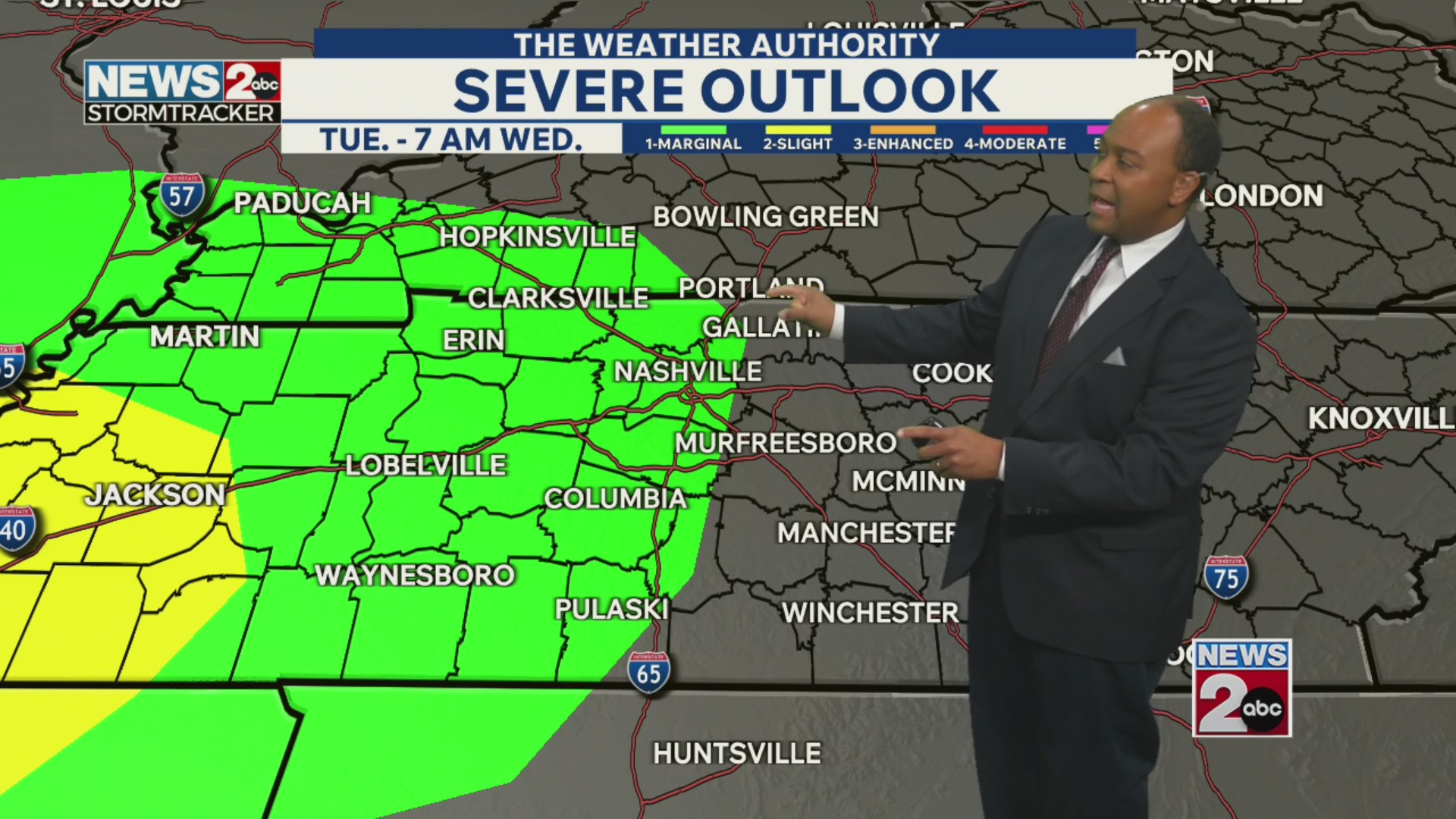May 5, 2026 midday forecast
