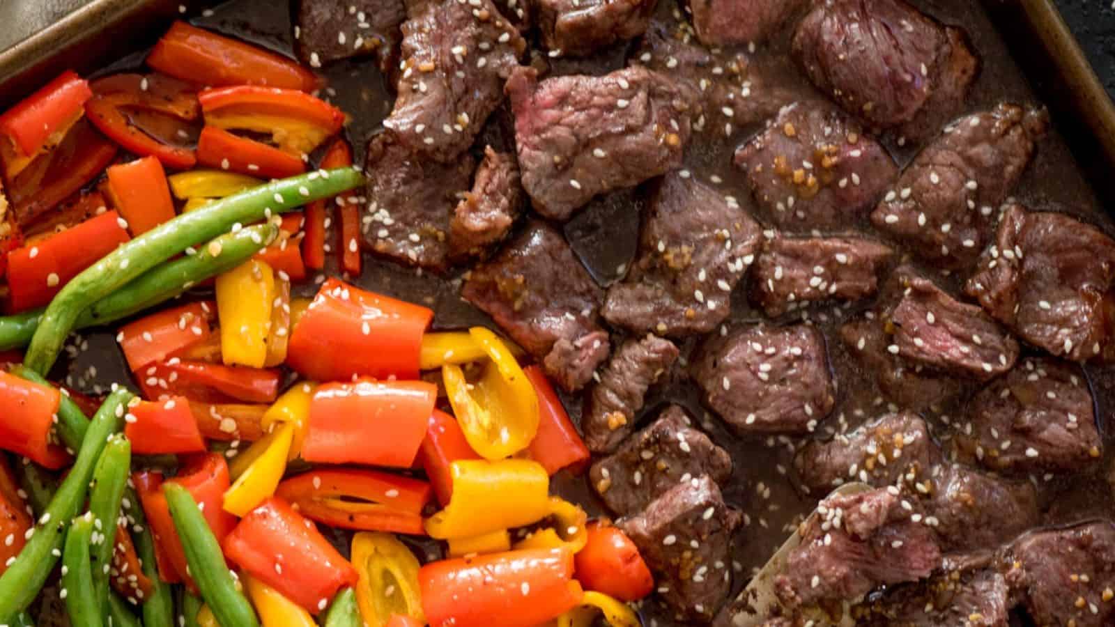 12 sheet pan beef meals that look impressive but take almost no effort