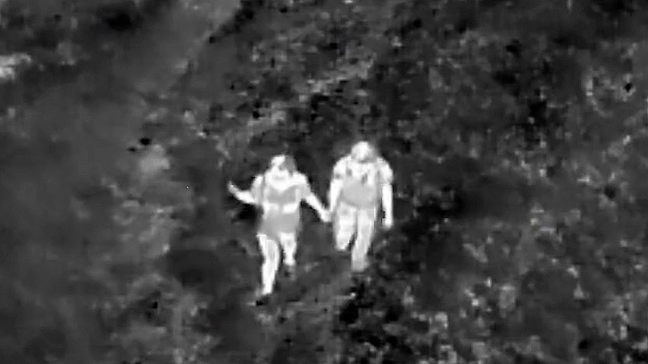 Search mission takes high-tech turn as thermal drone spots missing hikers