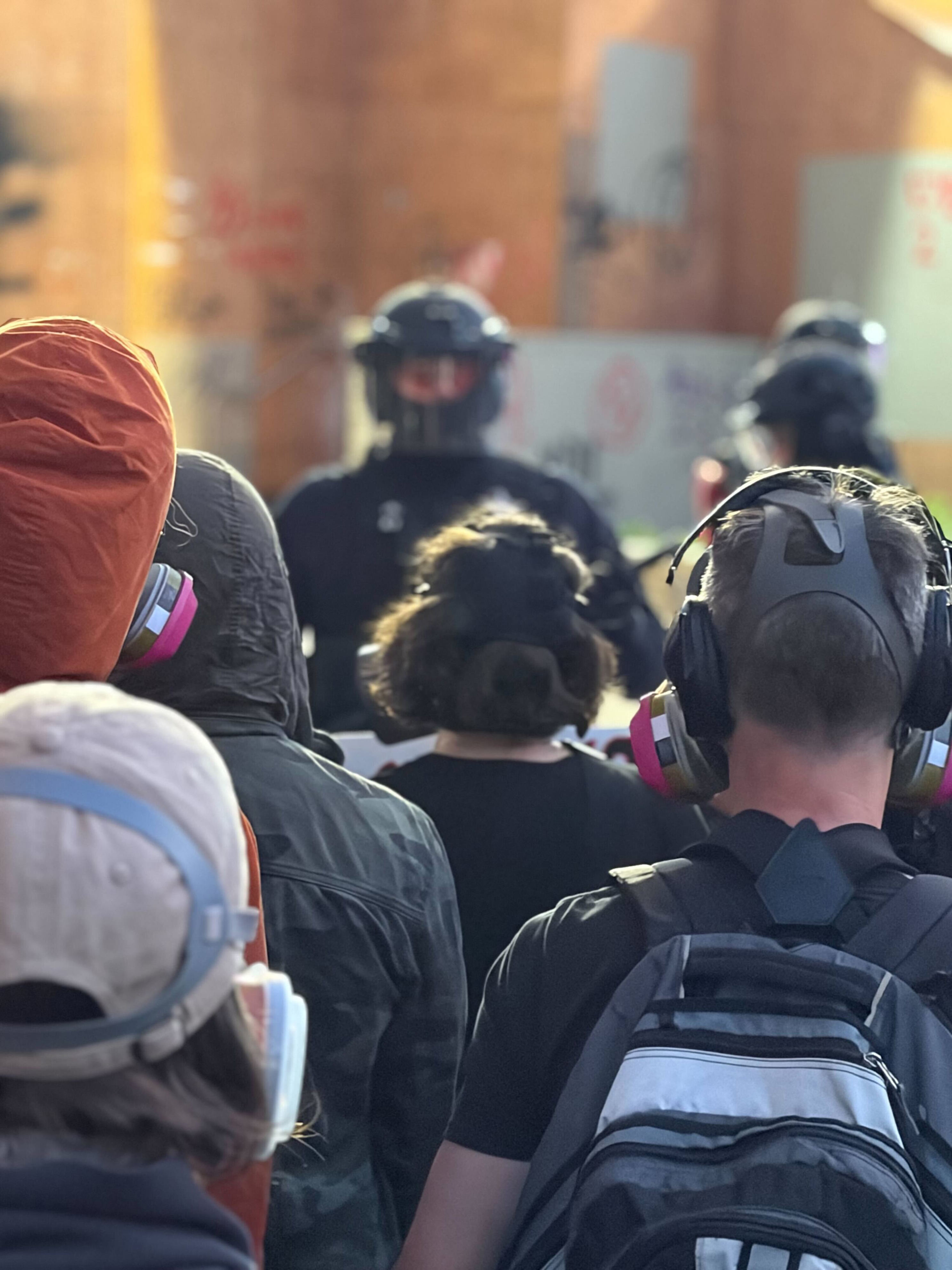 May Day protest draws hundreds to Portland ICE building; police make ...