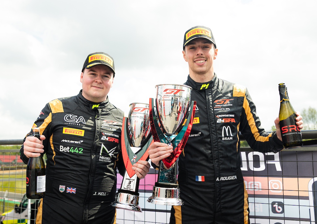 Morpeth's Kell prepares for Spa on back of scoring podium on home soil