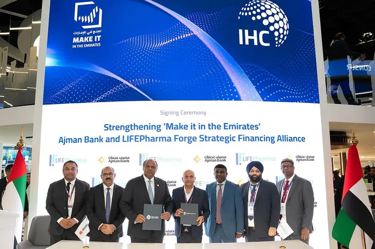 Ajman Bank signs strategic financing agreement with LIFEPharma at Make ...