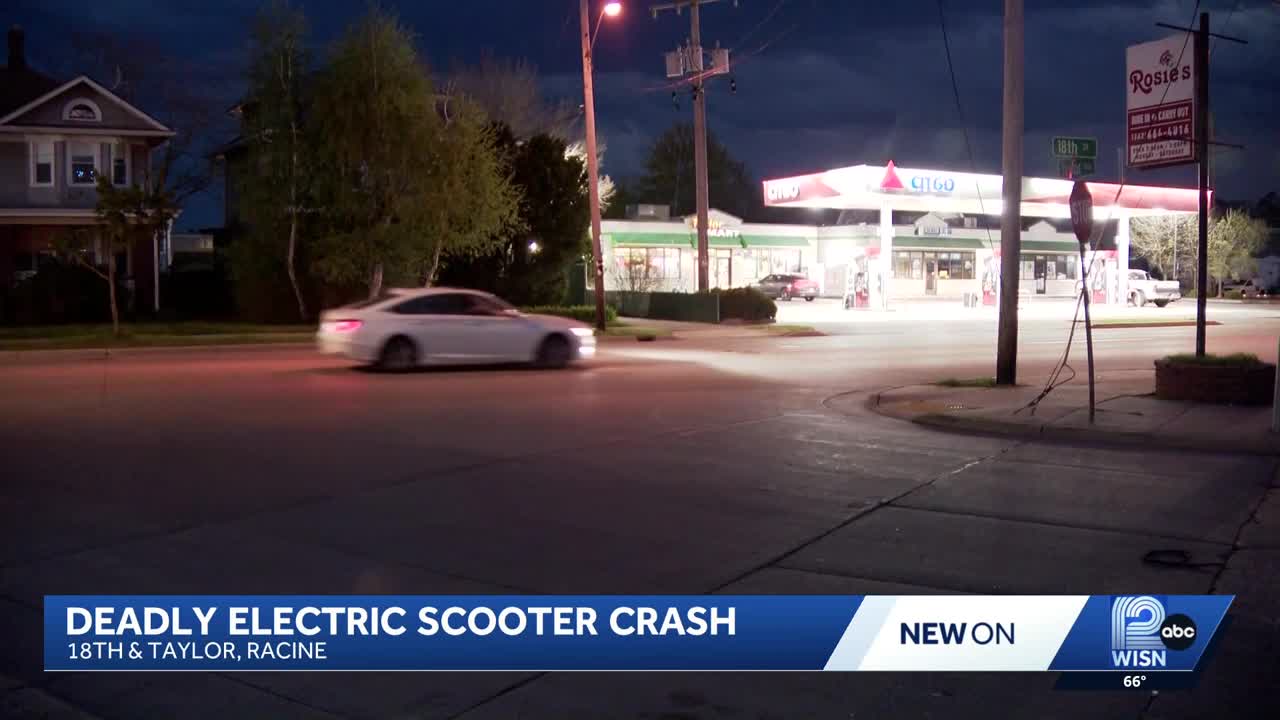 Man on mobility scooter hit, killed by vehicle in Racine