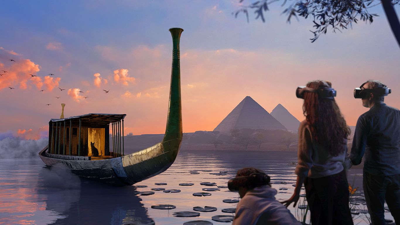 Step inside a pyramid with new VR experience at Blume Studios