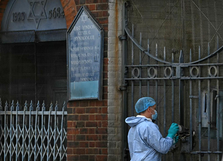 Police probing arson attack at former London synagogue after a wave of ...