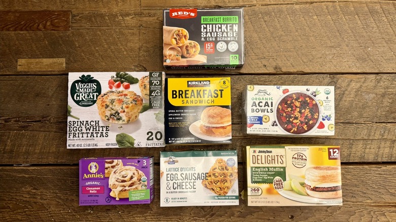 The Costco frozen breakfast to leave on the shelves