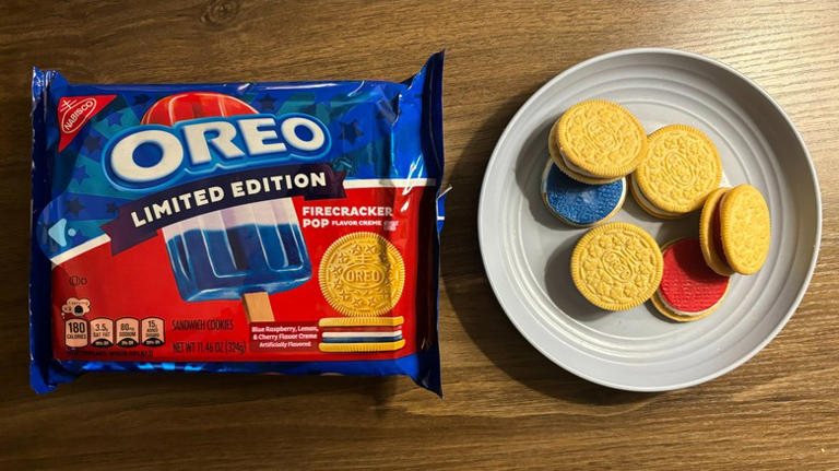 Review: Oreo firecracker pop cookies taste just like popsicles. Here's ...