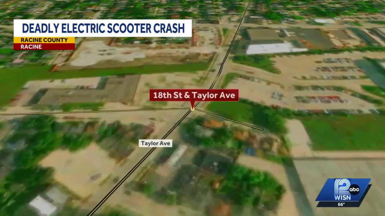 Man on electric mobility scooter killed in Racine crash